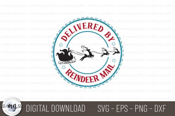 Delivered by Reindeer Mail - SVG: A Festive Graphics Asset for Crafty Publishers