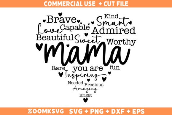 Mama You Are SVG: A Versatile Graphics Asset for Crafts