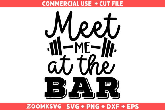 Meet Me at the Bar SVG: A Versatile Graphics Asset for Crafts