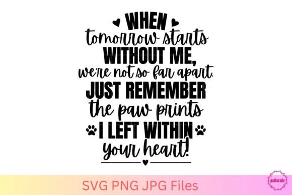 Memorial Pet, Pet Loss SVG: A Graphics Asset for Crafts