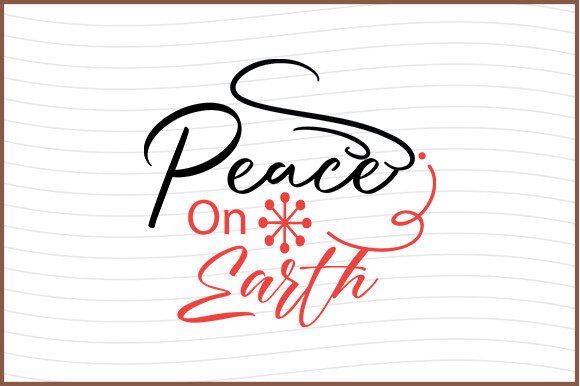 Peace on Earth Svg: A Versatile Graphics Asset for Crafts