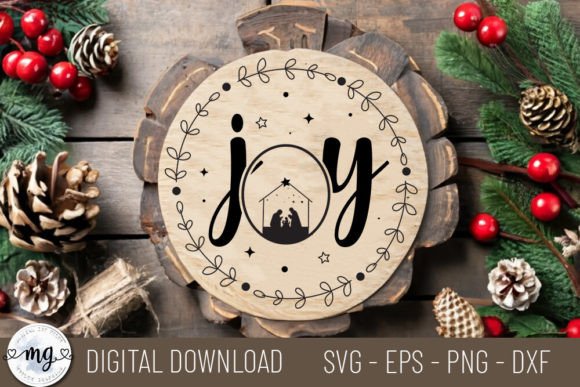 Review: Joy - Nativity Christmas SVG for Graphics and Crafts