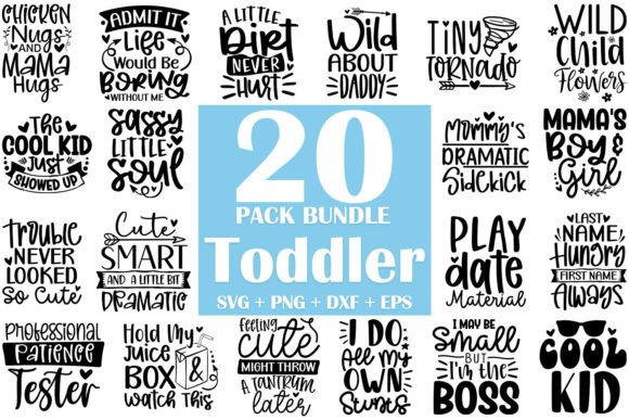 Toddler SVG Bundle: A Versatile Graphics Asset for Crafts