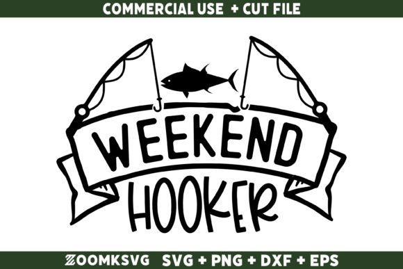 Weekend Hooker SVG: A Versatile Graphic for Crafts and Design